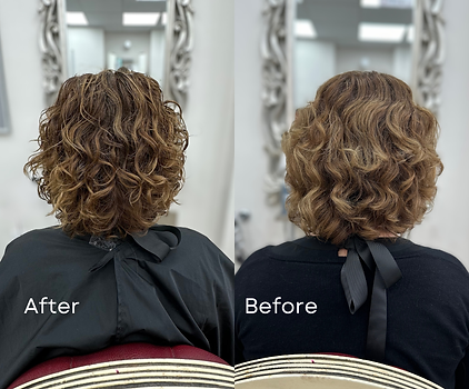 Keratin Complex curl texture treatment Fine to Fabulous Salon