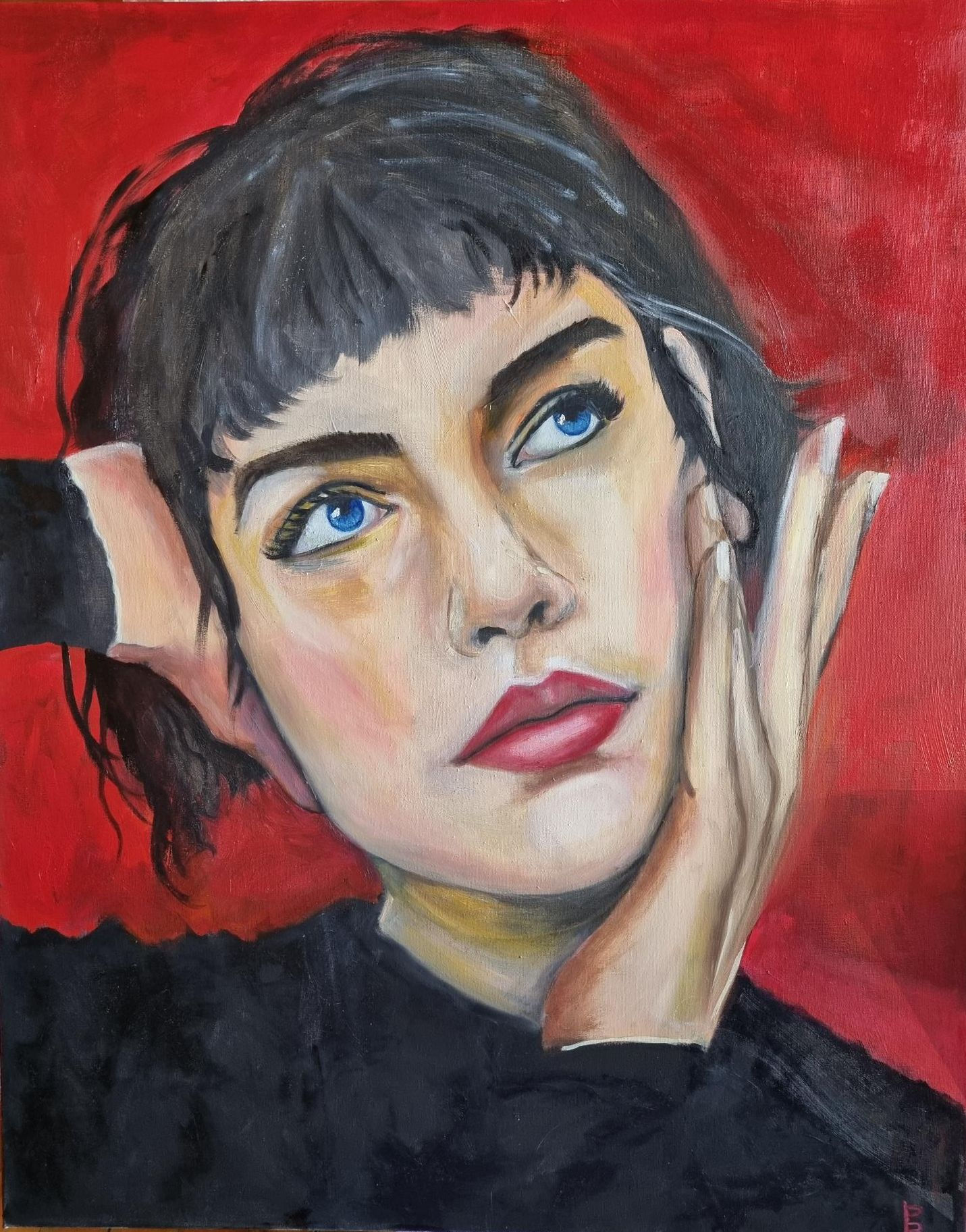 Red Girl - 900 * 600mm