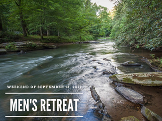 Register Now for The Men's Retreat
