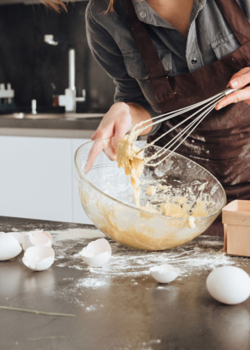 Enjoy the baking process! Even if it gets messy