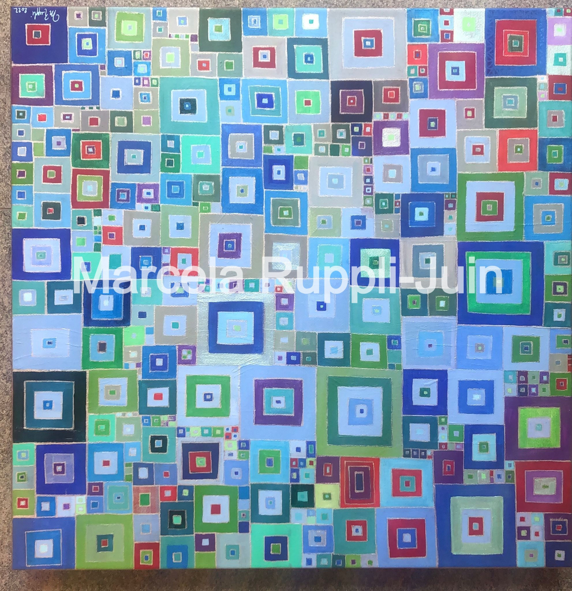 "Kubo Konzentriko" (50x50cm)