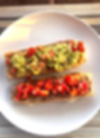 Molletes with Salsa & Guacamole