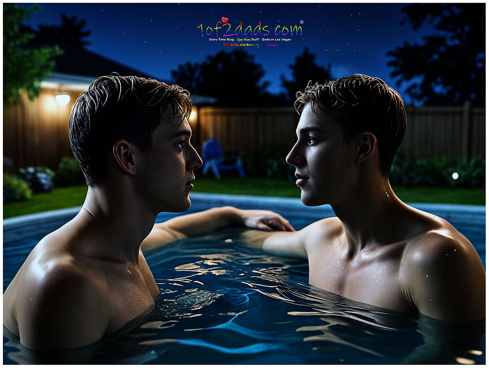A I Artwork - 1of2dads.com - Did You Hear...Tim & Greg - Gay Guy Stuff