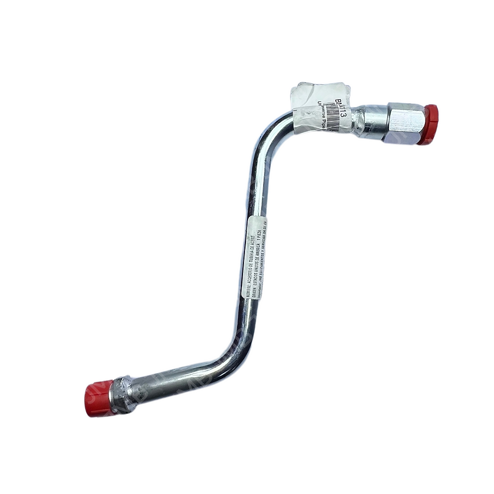 BMS00113 - TUBO DE MANGUERA HIDRAULICA (LADO DE MOTOR DE RUEDA) LH SWIVEL REVERSE PIPE (ENGINE SIDE)