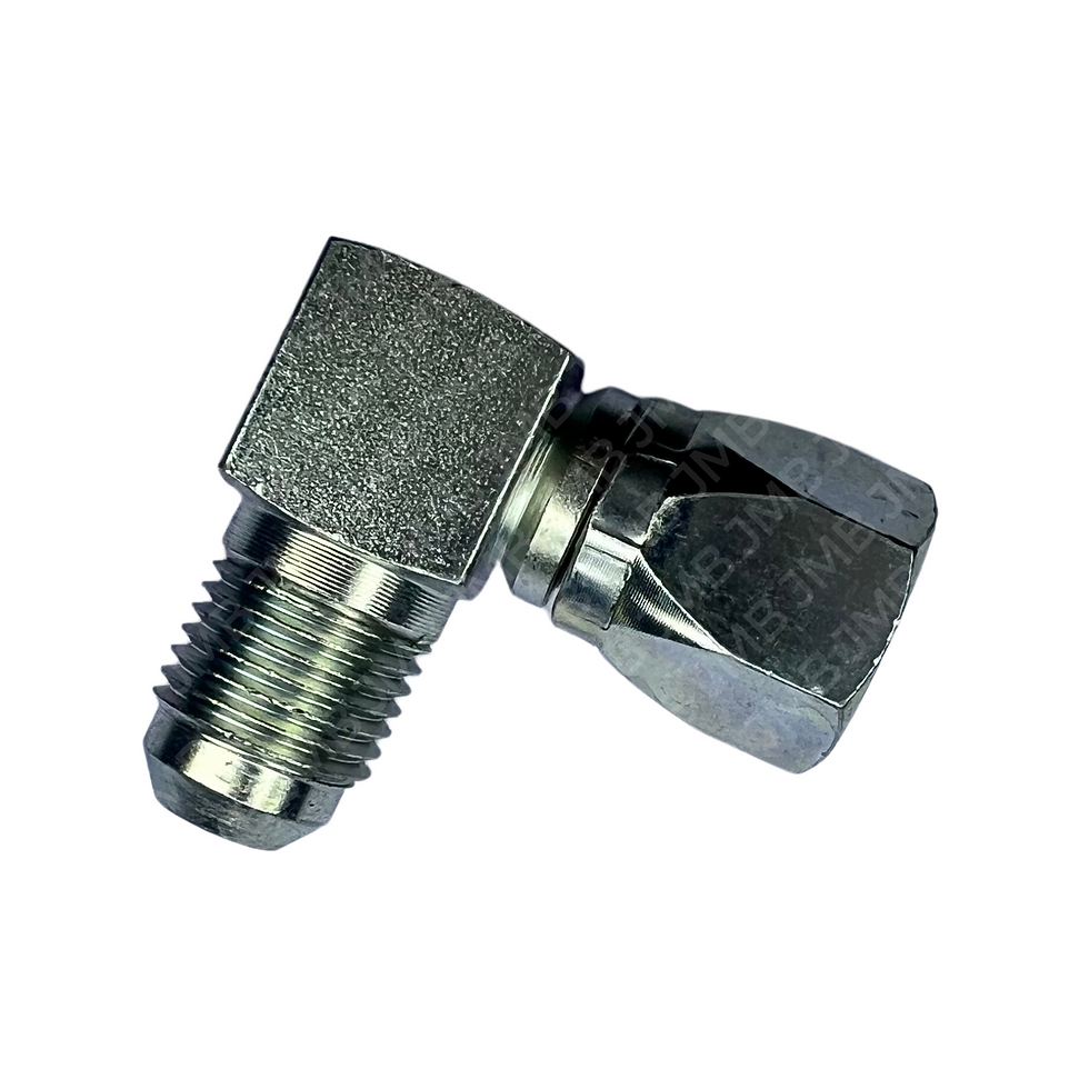 CPF00069 CONECTOR DE MOTOR DE RUEDA 90 GRADOS9/16" JIC ADJUSTABLE 90 M/F ADAPTER ELBOW - 90 DEG - SWIVEL X JIC