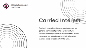 Balancing Investment Incentives with Tax Equity : A Comparative Analysis of Carried Interest Taxation in the US and India