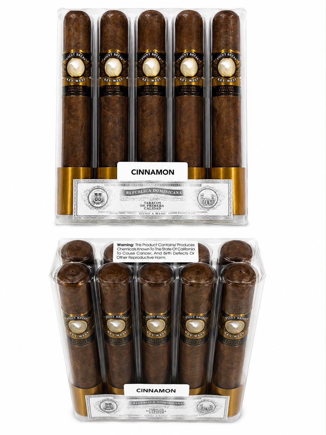 Cinnamon Flavored Cigars – Bundle of 10 Glass Tubes | Limited Edition