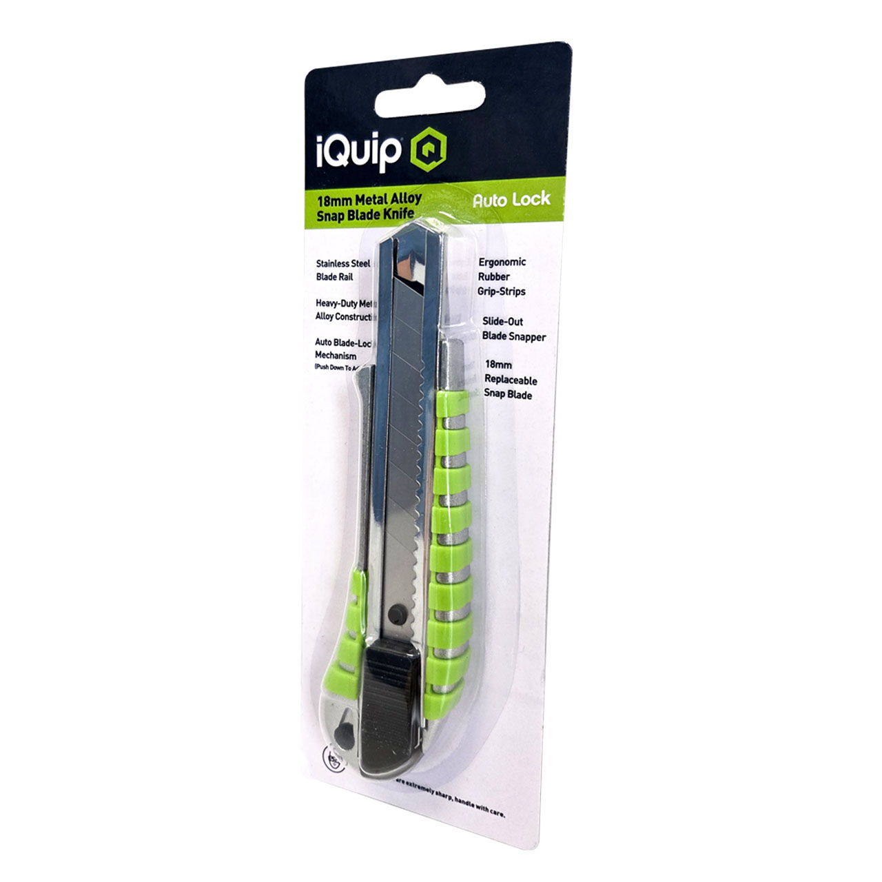 iQuip Metal Alloy Snap Blade Knife