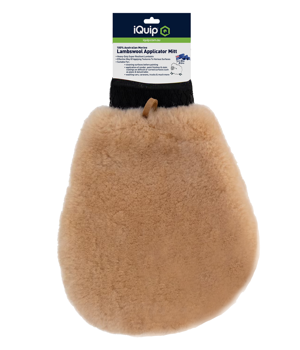 iQuip Lambswool Applicator Mitt landingpage