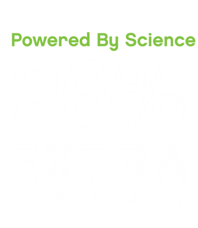 iQuip Turbo Roller-26% Extra Paint Pick Up Capacity
