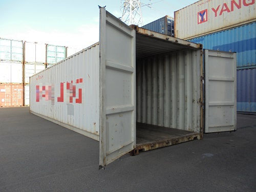 中古海上コンテナ40フィートサイズ W12192×D2438×H2591