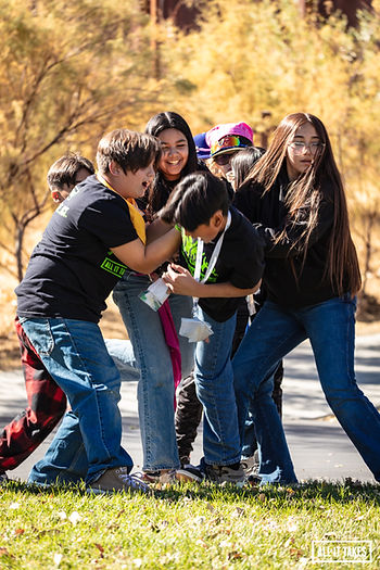 Kids in group activity