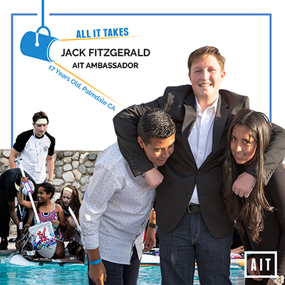 Jack Fitzgerald, All It Takes Ambassador