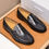 Thumbnail: Genuine Luxury Leather Slip On Loafers