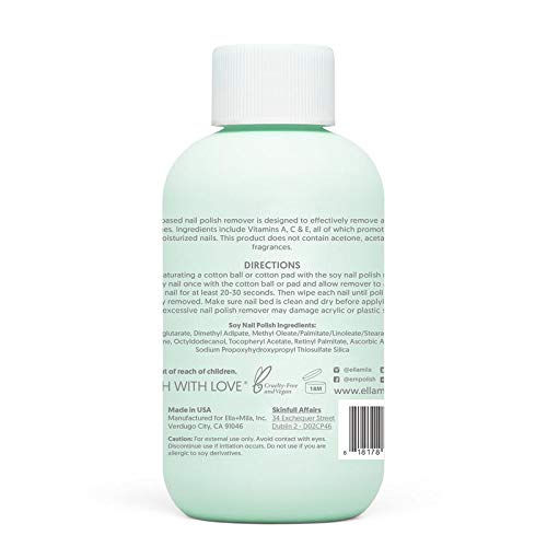 Thumbnail: ella+mila Soy Nail Polish Remover, Non-Acetone & Alcohol Free