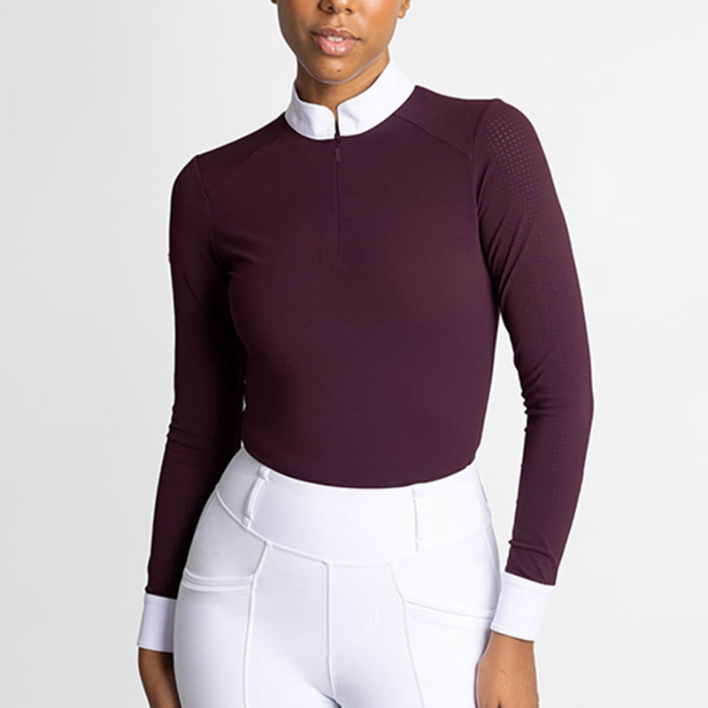 Thumbnail: Maroon Long-Sleeve Show Shirt