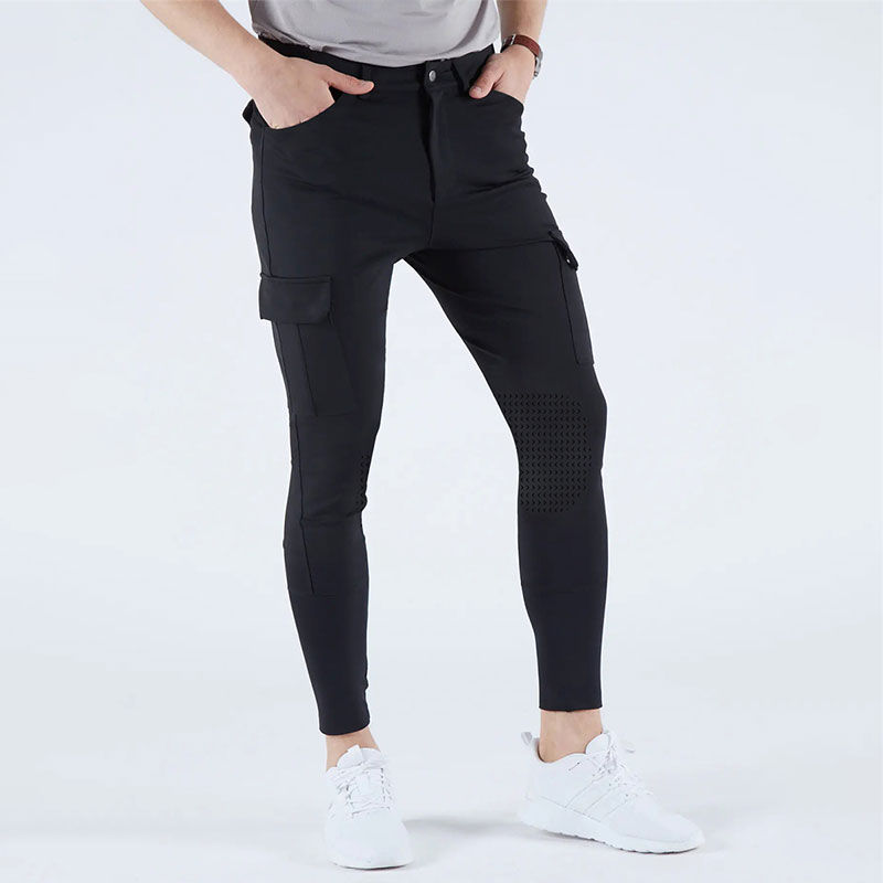 Thumbnail: Mens Cargo Pocket Black Jods