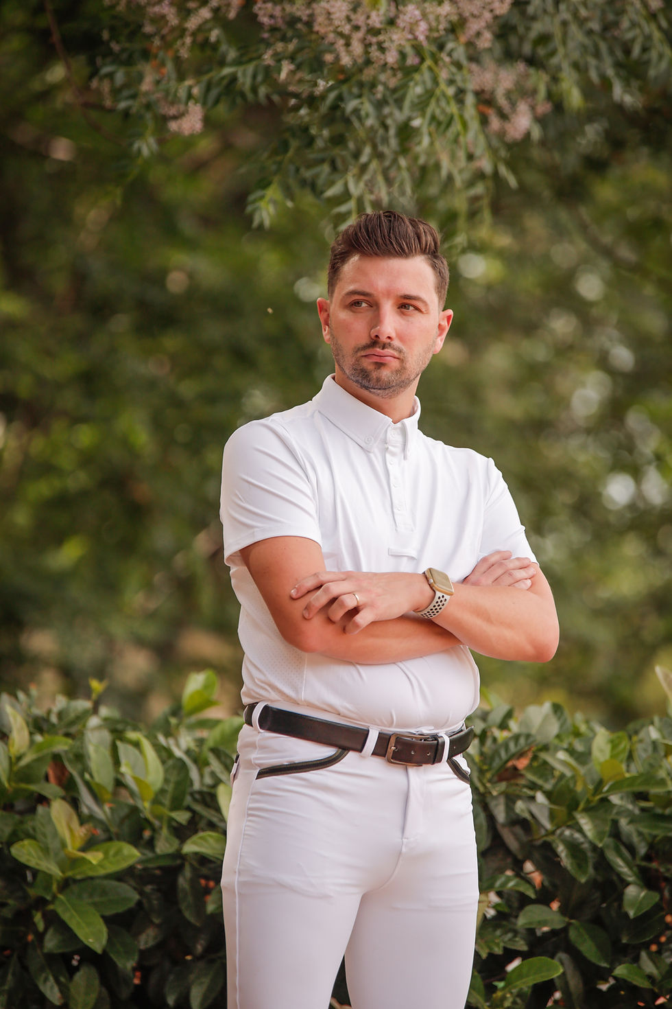 Thumbnail: Mens Short Sleeve Ventilated Competition Shirt - White
