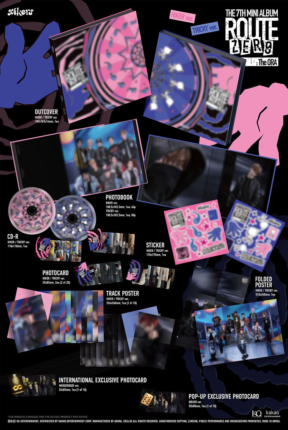 Thumbnail: hello82 POP-UP EXCLUSIVE : XIKERS - Route Zero: The Ora Photobook Version