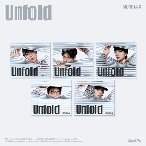 hello82 MONSTA X - Unfold Digipack SIGNED EXCLUSIVE | K-POP KORNER