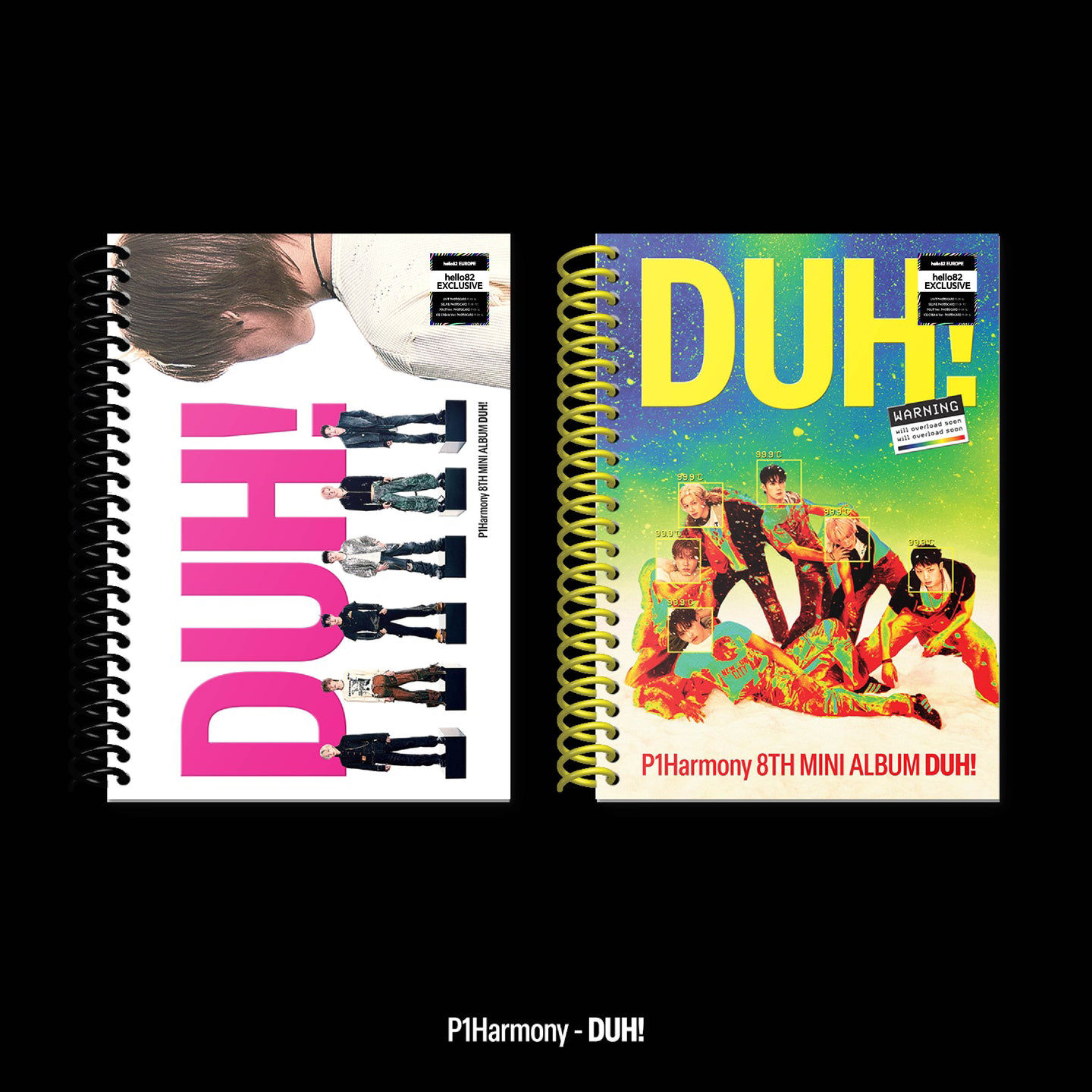 P1HARMONY - DUH! hello82 EXCLUSIVE Photobook