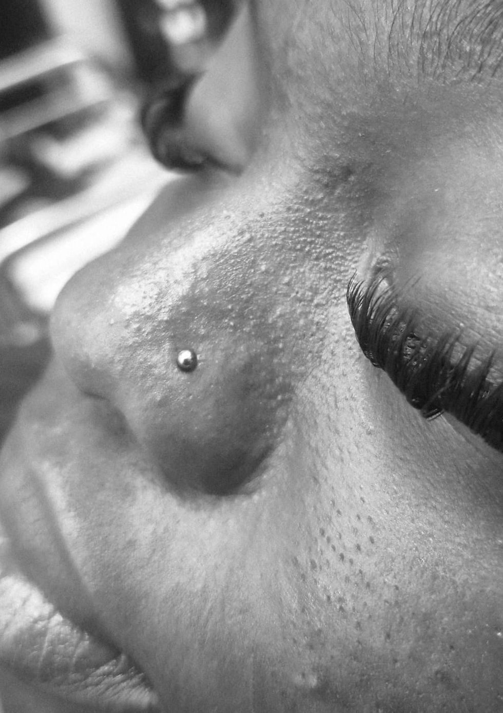 Nostril Nose Piercing by Jazz in High Wycombe