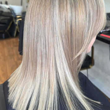 Blonde Hair Hi Lights