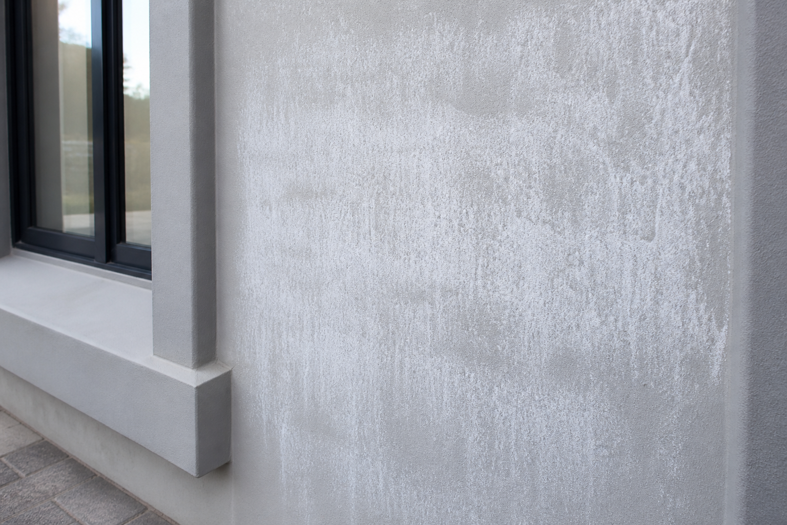 What is frosting on exterior paint?