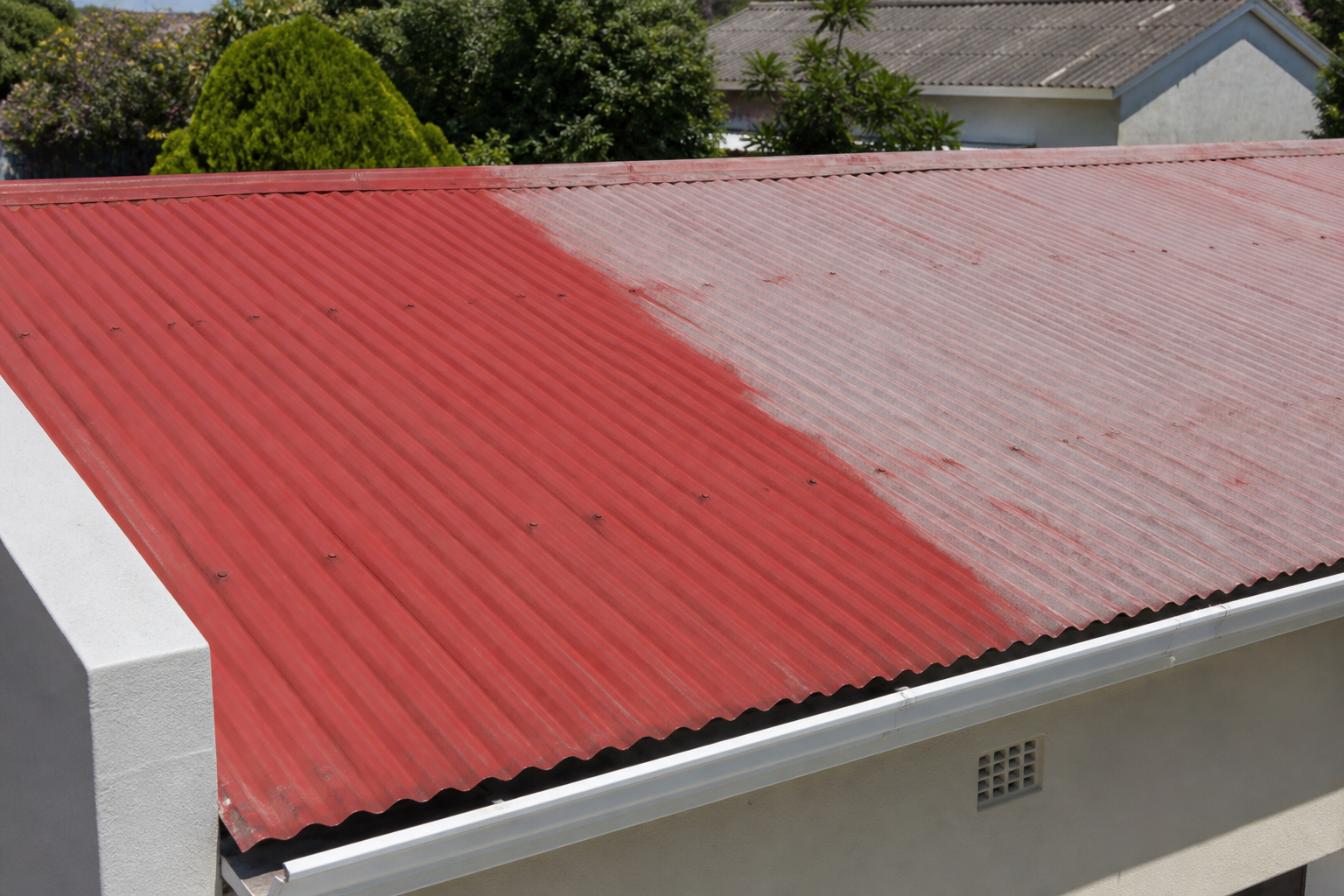 Why has my roof colour faded or changed?