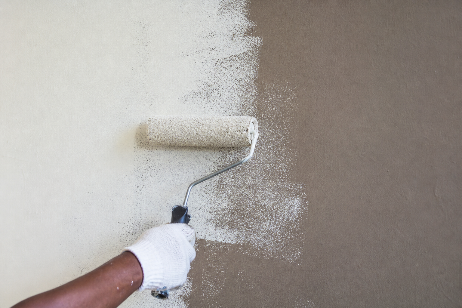 Why is the paint not covering properly?