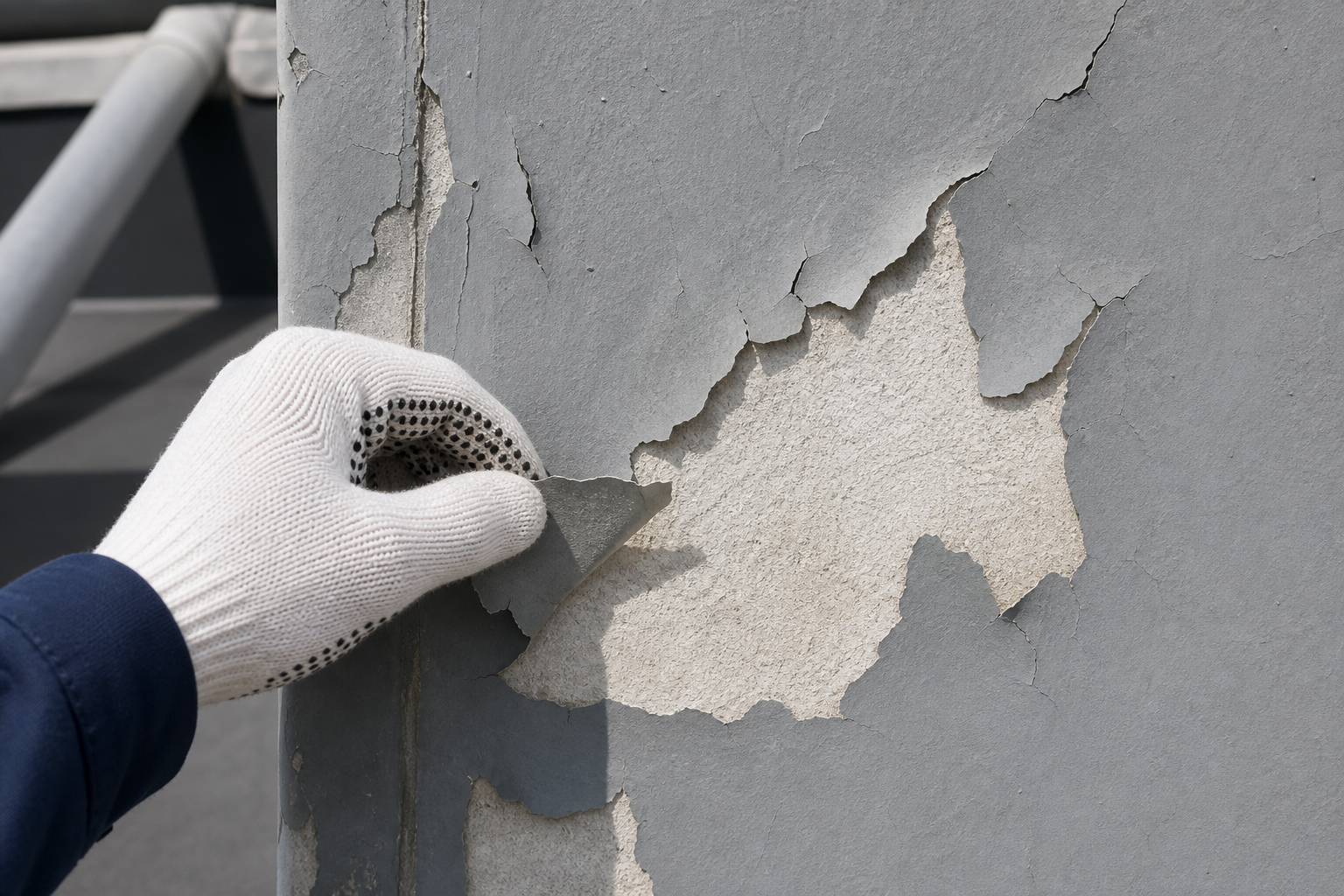 Why is paint peeling?