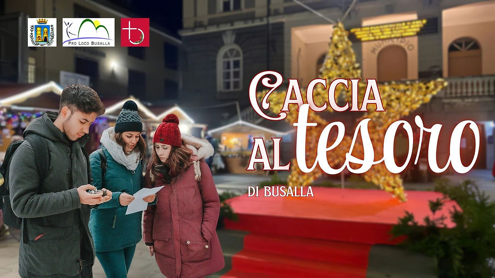 Caccia al tesoro - in collaborazione con Proloco e Comune di Busalla