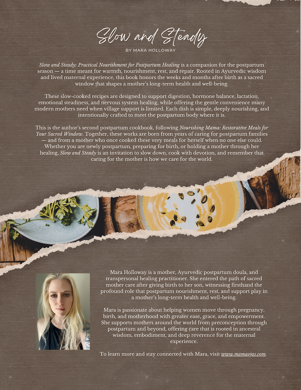 Thumbnail: Slow and Steady: Practical Nourishment for Postpartum Healing (eBook)