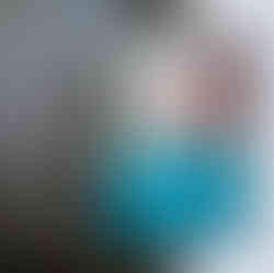 An example of how to use the brand with overlapping photos and using the brand colors.