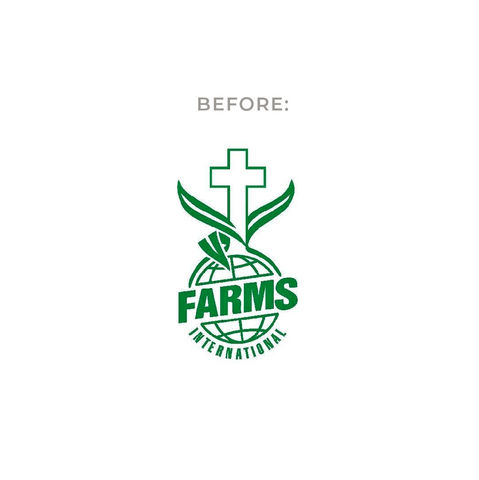 The old logo of the company before the rebrand new logo.