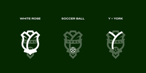 The strategy behind what each element that makes up the new logo design represents.