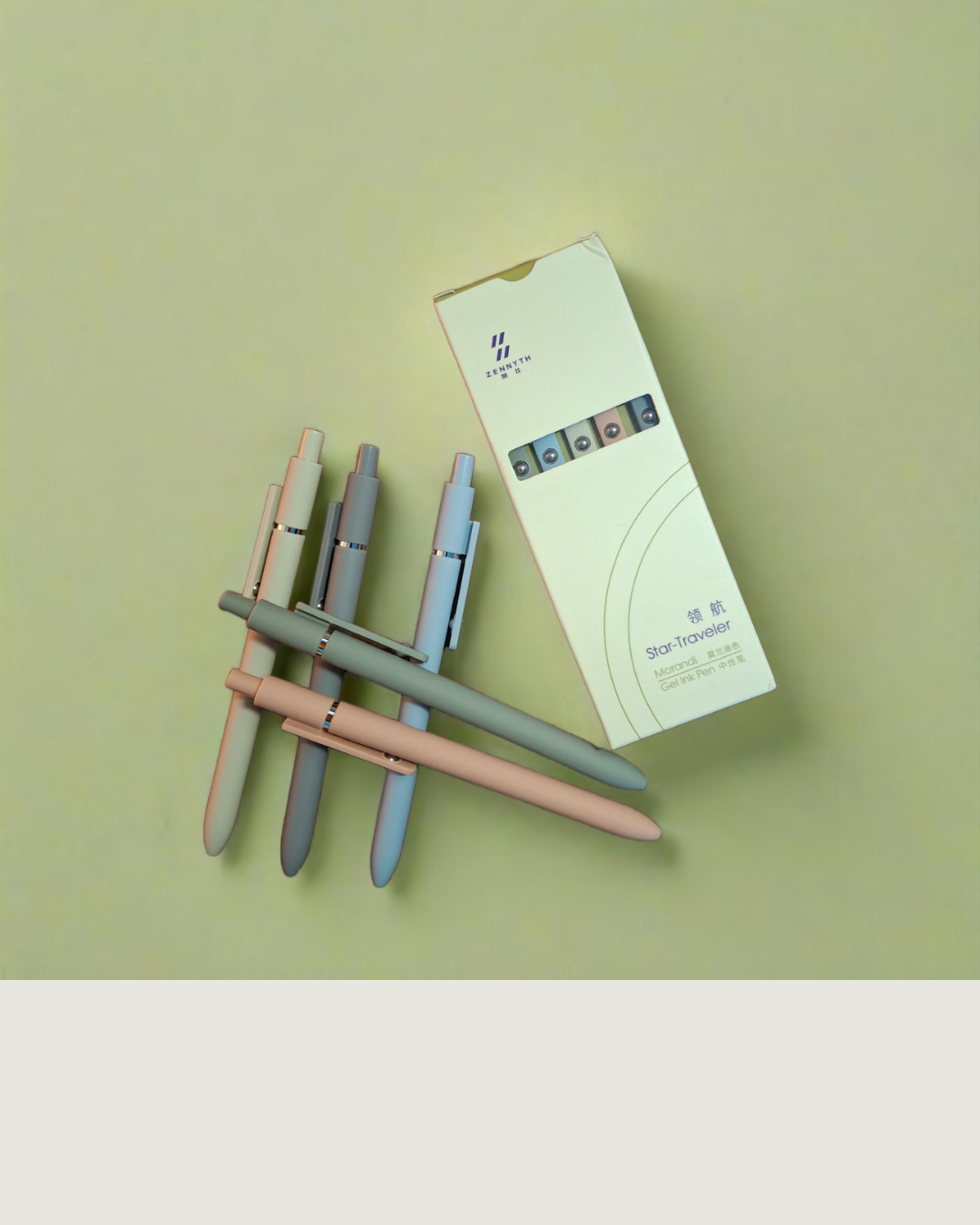 Pastel Colored Pens
