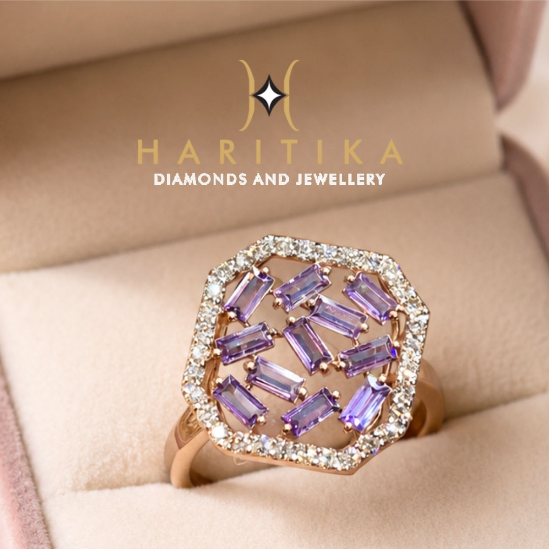 Imperial Orchid Diamond Ring