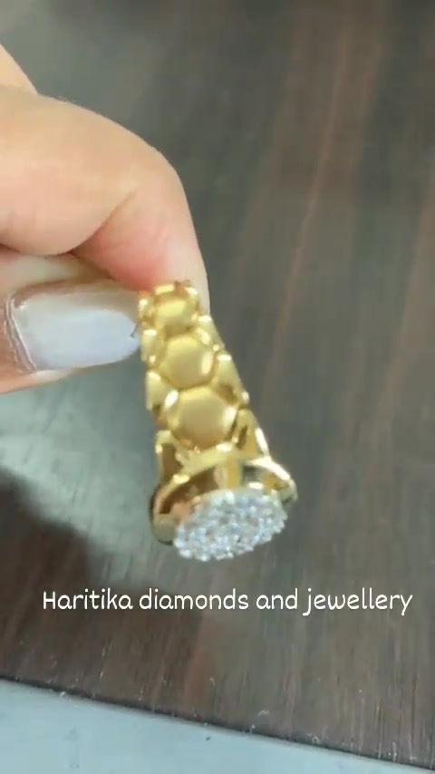 Thumbnail: Diamond Flexible Men Ring
