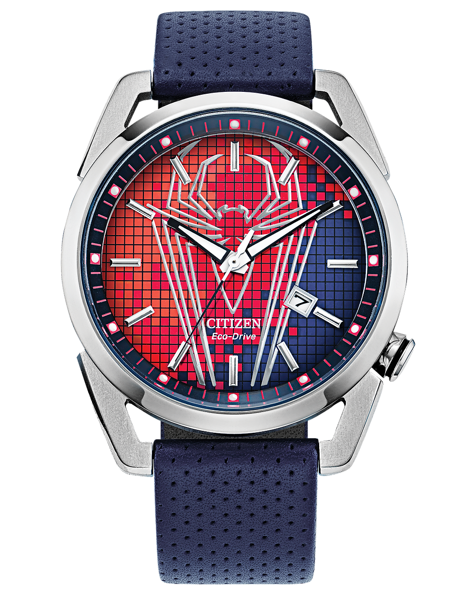 Gents Citizen Eco-Drive Spider-Man AW1680-03W