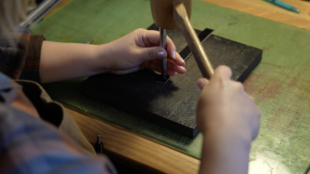 画像：作業中の様子