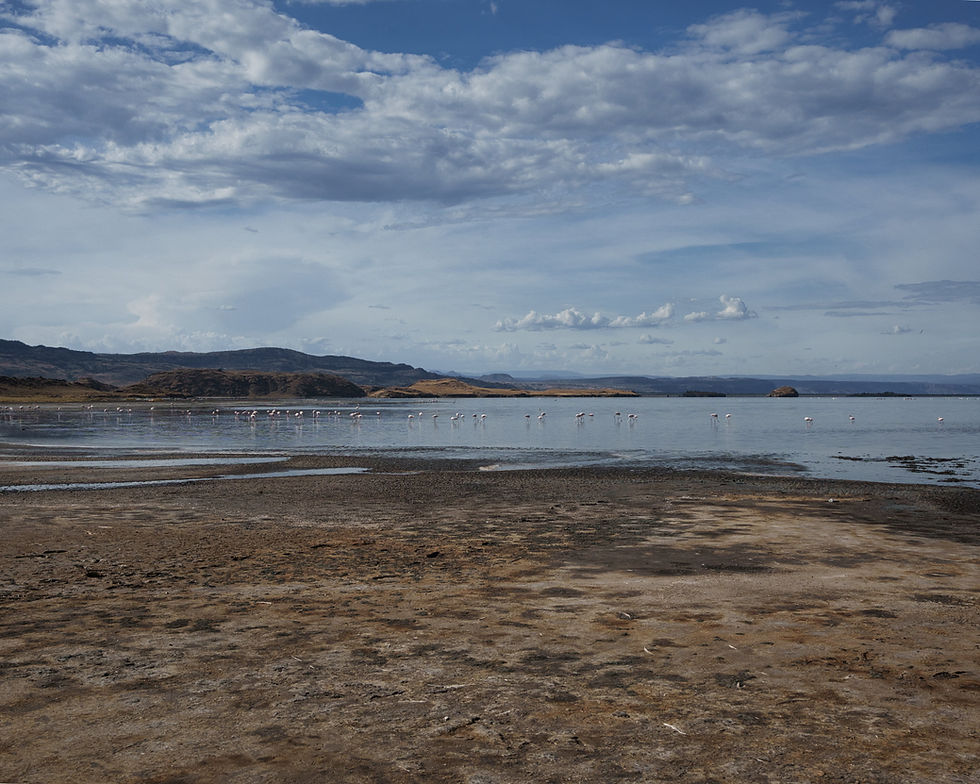 Lake Natron in Tansania