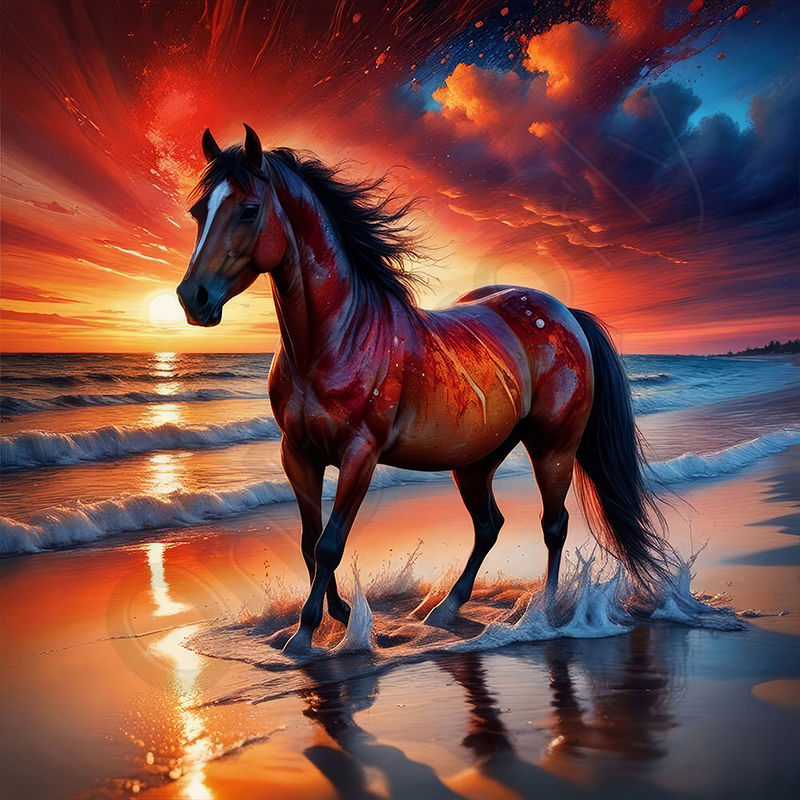 Thumbnail: Diamond Art Painting Kits Embroidery Full Crystal Mosaic 5D Diy Diamond Painting