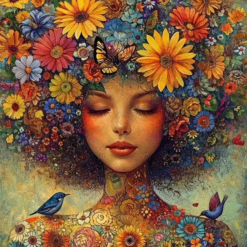 Thumbnail: Diamond Art Painting Kits Embroidery Full Crystal Mosaic 5D Diy Diamond Painting