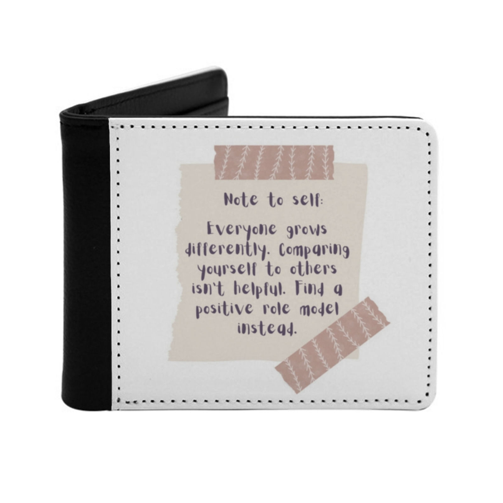 Note To Self Mental Health Pu Leather Wallet