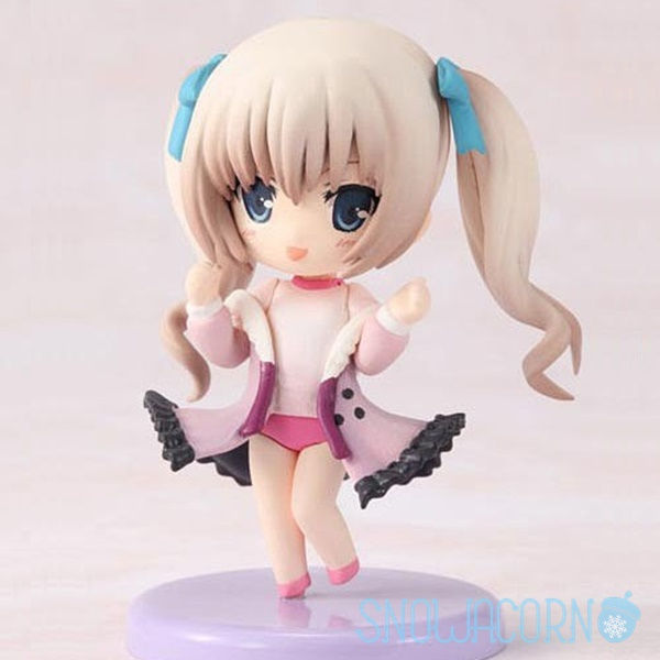 電擊月刊附錄 Toy's Works RO-KYU-BU! 蘿球社! 三澤真帆 迷你Q版 Figure