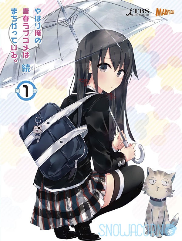 Thumbnail: Blu-ray 日語 果然我的青春戀愛喜劇搞錯了。續 第1卷 (初回限定版) 連附錄 渡航 小說 やはり俺の青春ラブコメはまちがっている。続