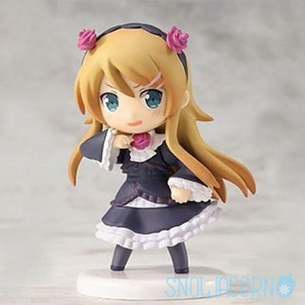 電擊月刊附錄 Toy's Works 我的妹妹哪有這麼可愛! 高坂桐乃 夜魔女王 Ver. 迷你Q版 Figure