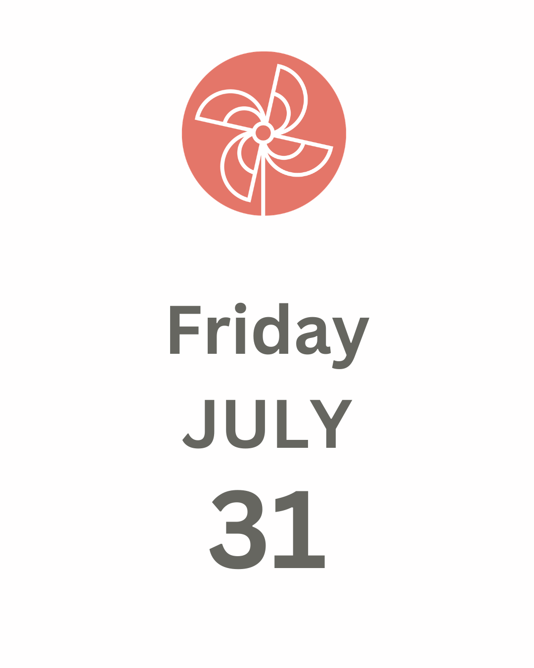 Friday, July 31st