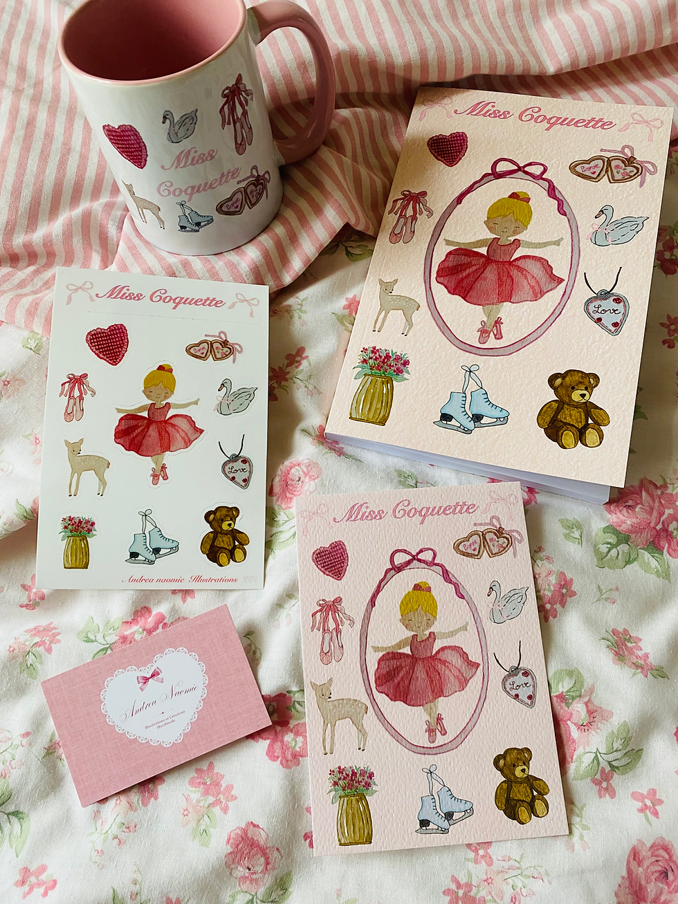Miniature : Carte Miss Coquette 